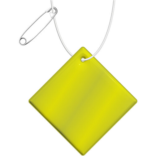 Colgador de PVC reflectante en forma de diamante grande 'RFX™', Imagen 1
