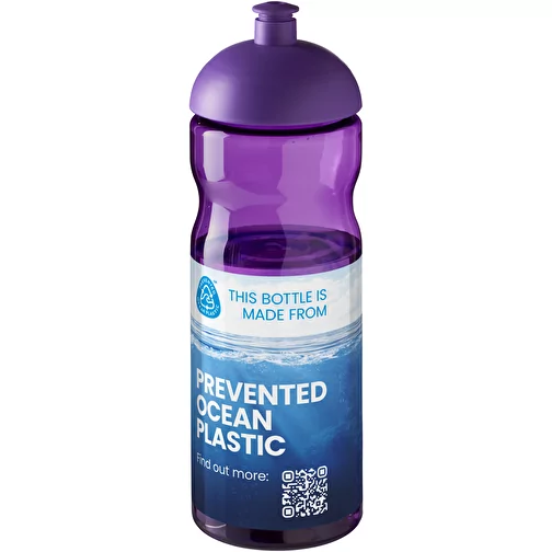 Bouteille de sport H2O Active® Eco Base 650ml avec couvercle dôme, Image 2