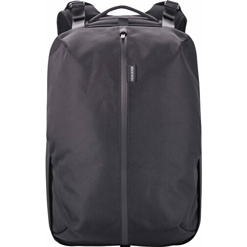 Flex Gym Bag, Schwarz , schwarz, PET - recycelt, 30,00cm x 46,00cm (Länge x Höhe), Bild 4