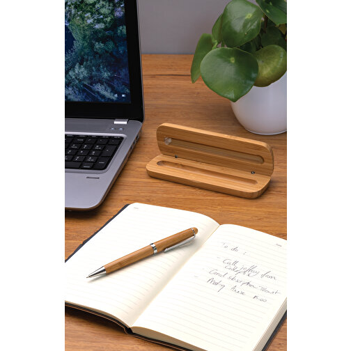 Bolígrafo de bambú en caja, Imagen 10