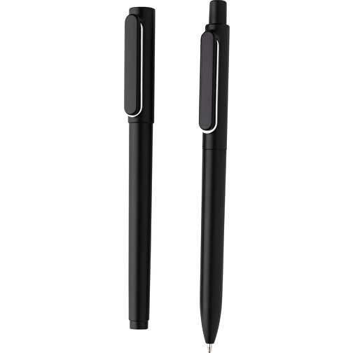 X6 Stifte-Set, Schwarz , schwarz, ABS, 14,90cm (Höhe), Bild 1