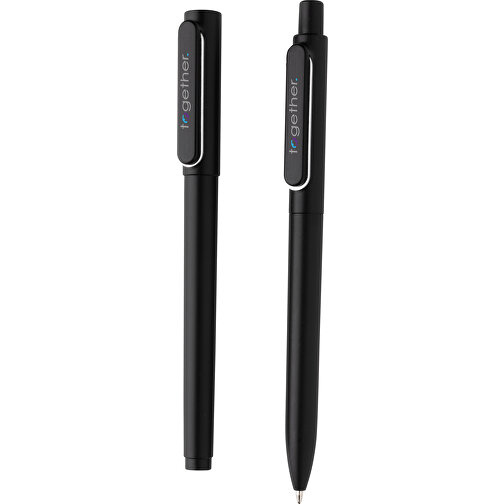 X6 Stifte-Set, Schwarz , schwarz, ABS, 14,90cm (Höhe), Bild 4