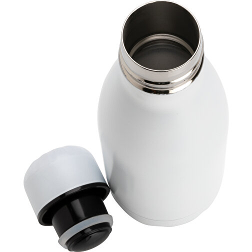 Solid Color Vakuum Stainless-Steel Flasche 260ml, Weiß , weiß, Edelstahl, 20,00cm x 20,00cm (Länge x Höhe), Bild 4