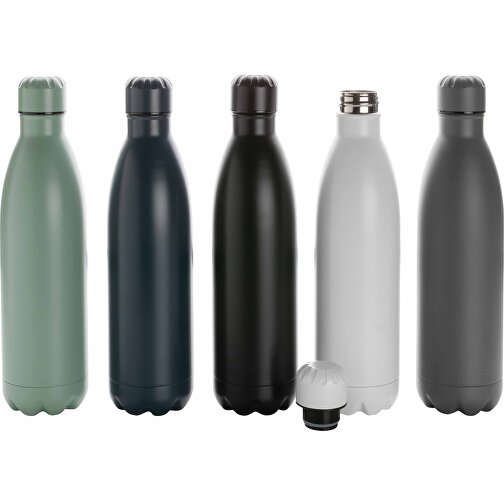 Solid Color Vakuum Stainless-Steel Flasche 750ml, Grün , grün, Edelstahl, 8,10cm x 30,60cm (Länge x Höhe), Bild 5