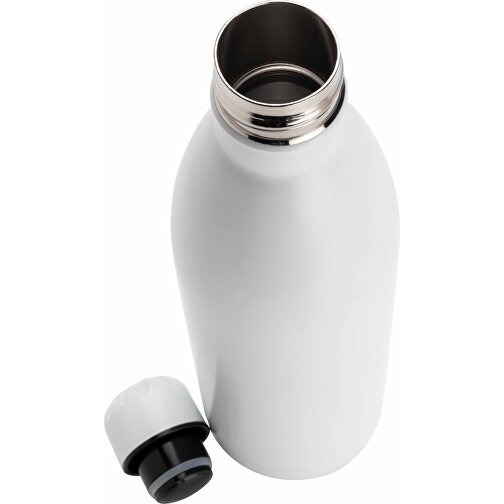 Solid Color Vakuum Stainless-Steel Flasche 1L, Weiss , weiss, Edelstahl, 32,80cm x 32,80cm (Länge x Höhe), Bild 4