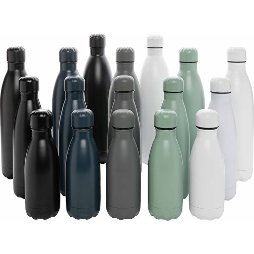 Solid Color Vakuum Stainless-Steel Flasche 1L, Weiss , weiss, Edelstahl, 32,80cm x 32,80cm (Länge x Höhe), Bild 6