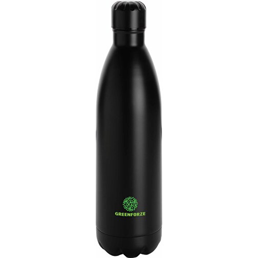 Solid Color Vakuum Stainless-Steel Flasche 1L, Schwarz , schwarz, Edelstahl, 32,80cm x 32,80cm (Länge x Höhe), Bild 5