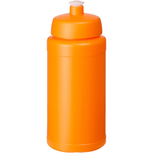 Baseline® Plus 500 Ml Sportflasche , orange, HDPE Kunststoff, PP Kunststoff, 18,50cm (Höhe), Bild 1