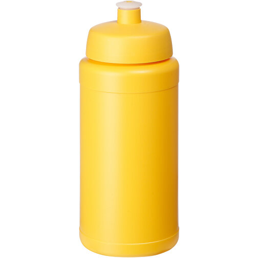 Baseline® Plus 500 Ml Sportflasche , gelb, HDPE Kunststoff, PP Kunststoff, 18,50cm (Höhe), Bild 1