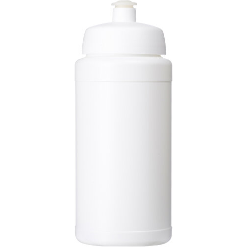 Baseline® Plus 500 Ml Sportflasche , weiß, HDPE Kunststoff, PP Kunststoff, 18,50cm (Höhe), Bild 3