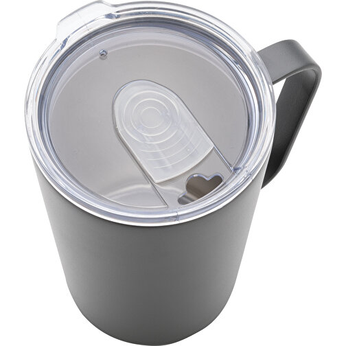 Tasse moderne en acier inoxydable recyclé RCS avec couvercle, Image 5