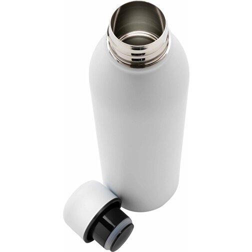 RCS Recycelte Stainless Steel Vakuumflasche, Weiß , weiß, Rostfreier Stahl - recycelt, 24,80cm (Höhe), Bild 4