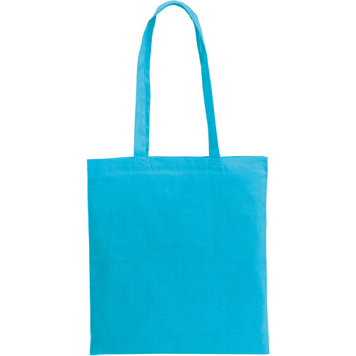 CAIRO. Einkaufstasche Aus Recycelter Baumwolle , hellblau, Recylcelter Baumwolle. rPET, 76,00cm (Höhe), Bild 1