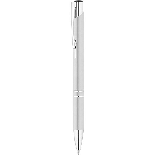 RE-BETA. Kugelschreiber Aus Recyceltem Aluminium , satinsilber, Recyceltes Aluminium, 1,00cm (Höhe), Bild 5
