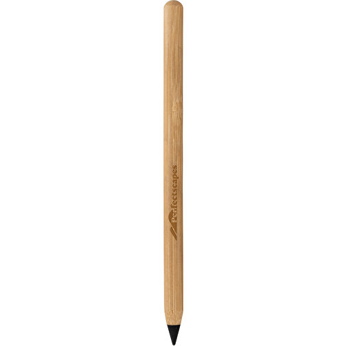INFINITY. Tintenloser Stift Mit Grafitspitze , natur, Graphit. Bambus, 1,00cm (Höhe), Bild 5