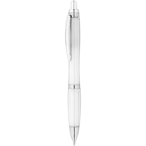 SWING RPET. RPET-Kugelschreiber Mit Metallclip , weiß, RPET. Metall, 1,00cm (Höhe), Bild 5