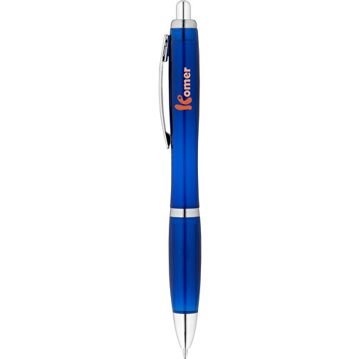 SWING RPET. RPET-Kugelschreiber Mit Metallclip , blau, RPET. Metall, 1,00cm (Höhe), Bild 6