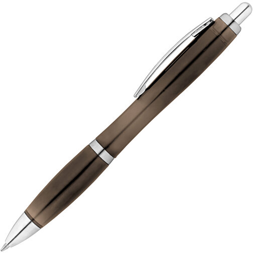 SWING RPET. RPET-Kugelschreiber Mit Metallclip , schwarz, RPET. Metall, 1,00cm (Höhe), Bild 2