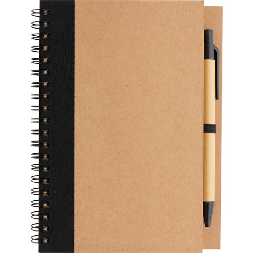 Cuaderno de espiral kraft con bolígrafo, Imagen 5