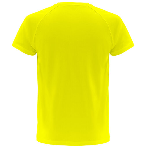 THC MOVE. Kurzärmeliges Technisches T-Shirt Aus Polyester , gelb hexachrome, Polyester, M, 72,00cm x 1,00cm x 53,00cm (Länge x Höhe x Breite), Bild 2