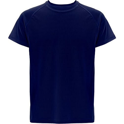 THC MOVE. Kurzärmeliges Technisches T-Shirt Aus Polyester , dunkelblau, Polyester, M, 72,00cm x 1,00cm x 53,00cm (Länge x Höhe x Breite), Bild 1