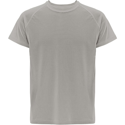 THC MOVE. Kurzärmeliges Technisches T-Shirt Aus Polyester , hellgrau, Polyester, XL, 76,00cm x 1,00cm x 59,00cm (Länge x Höhe x Breite), Bild 1