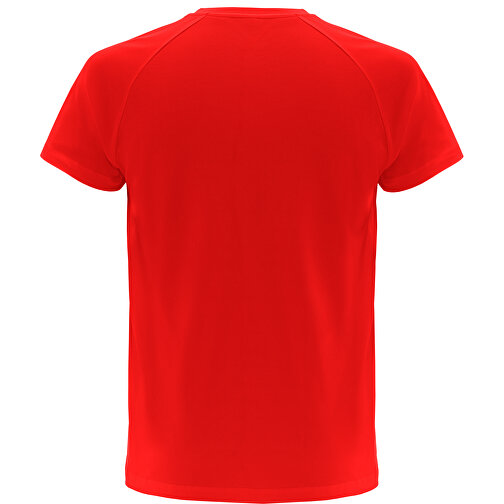 THC MOVE. Kurzärmeliges Technisches T-Shirt Aus Polyester , rot, Polyester, XS, 67,00cm x 1,00cm x 47,00cm (Länge x Höhe x Breite), Bild 2
