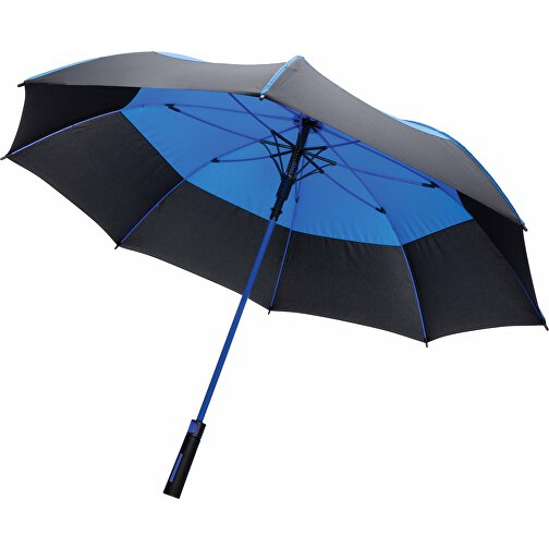 27' Impact AWARE™ RPET 190T Auto-Open Stormproof-Schirm, Blau , blau, PET - recycelt, 93,00cm (Höhe), Bild 4