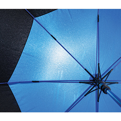 27' Impact AWARE™ RPET 190T Auto-Open Stormproof-Schirm, Blau , blau, PET - recycelt, 93,00cm (Höhe), Bild 6
