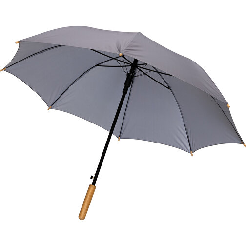 Parapluie 23' en rPET et bambou ouverture auto Impact AWARE™, Image 1