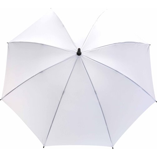 23' Impact AWARE™ RPET 190T Stormproof-Schirm, Weiß , weiß, PET - recycelt, 81,00cm (Höhe), Bild 2