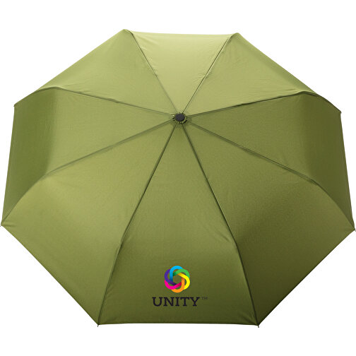 Paraguas automático RPET 190T bambú de 21' Impact AWARE ™, Imagen 8