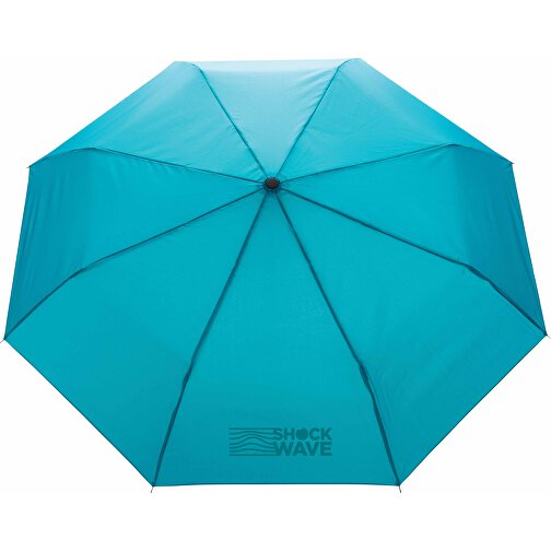 20.5' Impact AWARE™ RPET 190T Mini-Schirm, Blau , blau, PET - recycelt, 56,00cm (Höhe), Bild 5