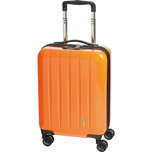 Trolley-Set LONDON 2.0, 3-tlg. , orange, robuster ABS / Polycarbonat-Materialmix, 55,00cm x 20,00cm x 37,00cm (Länge x Höhe x Breite), Bild 3