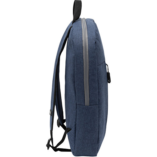 Rucksack FLORENCE , blau, 300D Polyester, 29,00cm x 43,00cm x 8,00cm (Länge x Höhe x Breite), Bild 4