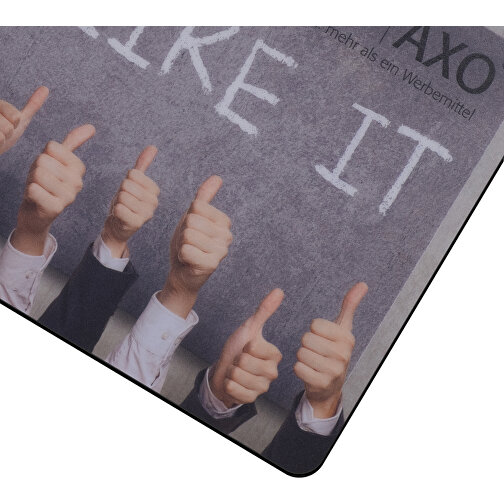 AXOPAD® Coaster AXOTop 850, 19,5 x 10 cm owalny, grubosc 2,4 mm, Obraz 3