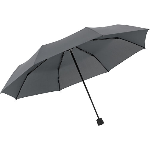 Doppler Regenschirm MiA Innsbruck Mini , doppler, grau, Polyester, 23,50cm (Länge), Bild 1