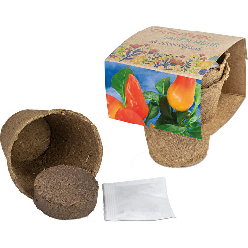 Kit de culture avec graines - Piment, Image 1