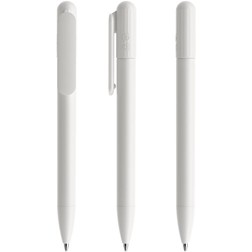 Prodir DS6S TMM Twist Kugelschreiber , Prodir, weiß, Kunststoff, 12,46cm x 1,40cm (Länge x Breite), Bild 6