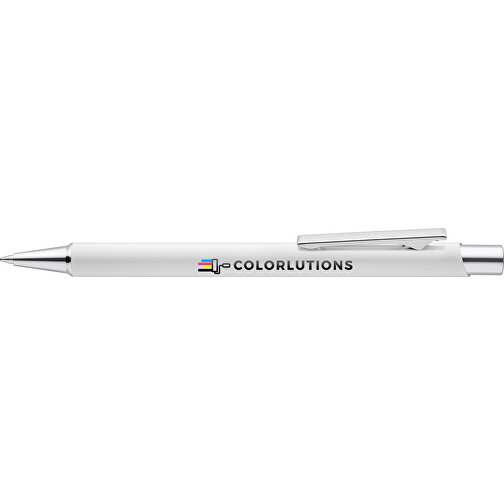 STAEDTLER Druckkugelschreiber Elance 2.0 , Staedtler, weiß, Metall, Kunststoff, 14,20cm x 1,60cm x 1,60cm (Länge x Höhe x Breite), Bild 3