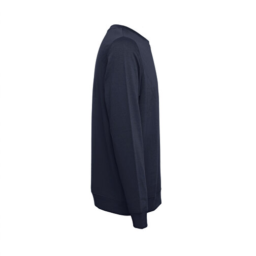 THC COLOMBO. Sweatshirt (unisex) Aus Italienischem Frottee Ohne Knopfleiste , dunkelblau, Baumwolle und Polyester, XL, 61,00cm x 1,00cm x 73,00cm (Länge x Höhe x Breite), Bild 3