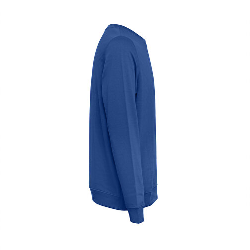 THC COLOMBO. Sweatshirt (unisex) Aus Italienischem Frottee Ohne Knopfleiste , königsblau, Baumwolle und Polyester, XXL, 64,00cm x 1,00cm x 75,00cm (Länge x Höhe x Breite), Bild 3