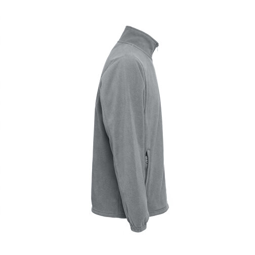 THC GAMA. Herren Polarjacke HD Aus Polyester , grau, Polyester, XL, 78,00cm x 1,00cm x 69,00cm (Länge x Höhe x Breite), Bild 3