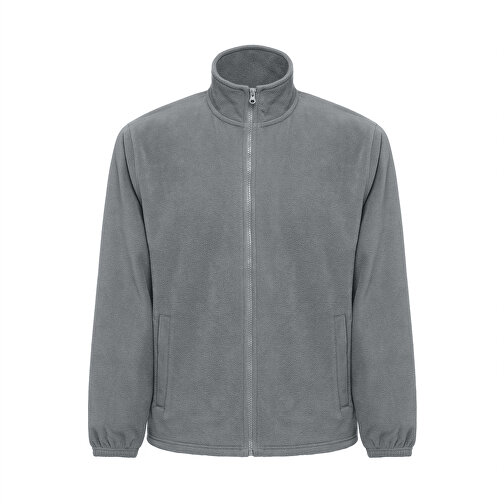 THC GAMA. Herren Polarjacke HD Aus Polyester , grau, Polyester, L, 74,00cm x 1,00cm x 63,00cm (Länge x Höhe x Breite), Bild 1