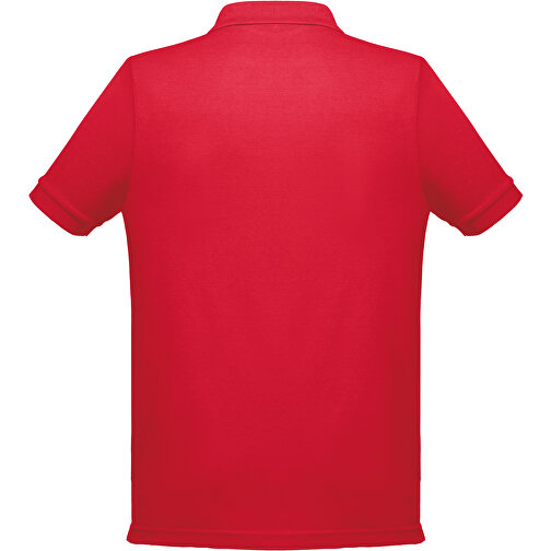 THC BERLIN. Kurzarm-Poloshirt Für Herren , rot, Baumwolle und Polyester, XL, 75,50cm x 1,00cm x 58,00cm (Länge x Höhe x Breite), Bild 2