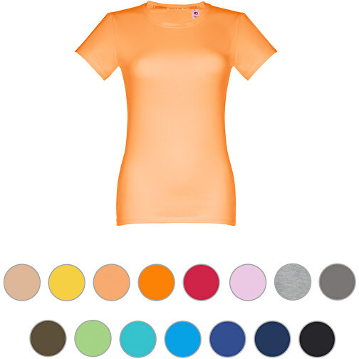 THC ANKARA WOMEN. Damen T-shirt , orange, 100% Baumwolle, M, 64,00cm x 1,00cm x 44,00cm (Länge x Höhe x Breite), Bild 4