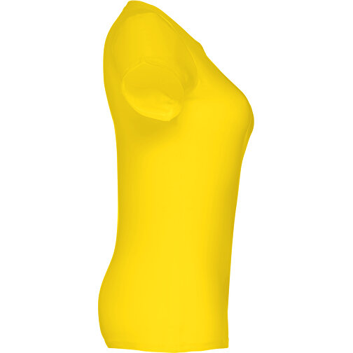 THC ANKARA WOMEN. Damen T-shirt , gelb, 100% Baumwolle, M, 64,00cm x 1,00cm x 44,00cm (Länge x Höhe x Breite), Bild 3