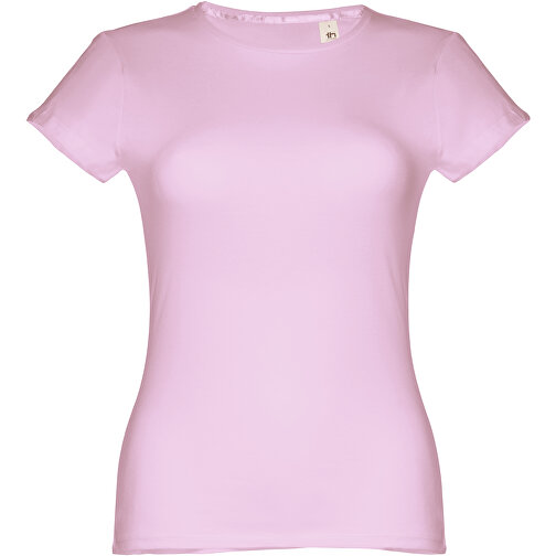 THC SOFIA. Tailliertes Damen-T-Shirt , helllila, 100% Baumwolle, XXL, 68,00cm x 1,00cm x 53,00cm (Länge x Höhe x Breite), Bild 1