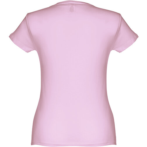 THC SOFIA. Tailliertes Damen-T-Shirt , helllila, 100% Baumwolle, M, 62,00cm x 1,00cm x 44,00cm (Länge x Höhe x Breite), Bild 2