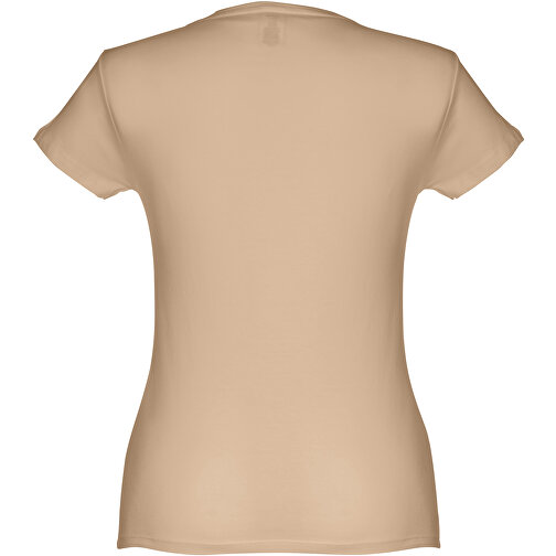 THC SOFIA. Tailliertes Damen-T-Shirt , hellbraun, 100% Baumwolle, XXL, 68,00cm x 1,00cm x 53,00cm (Länge x Höhe x Breite), Bild 2